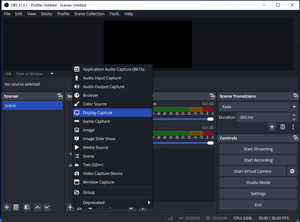 record discord stream