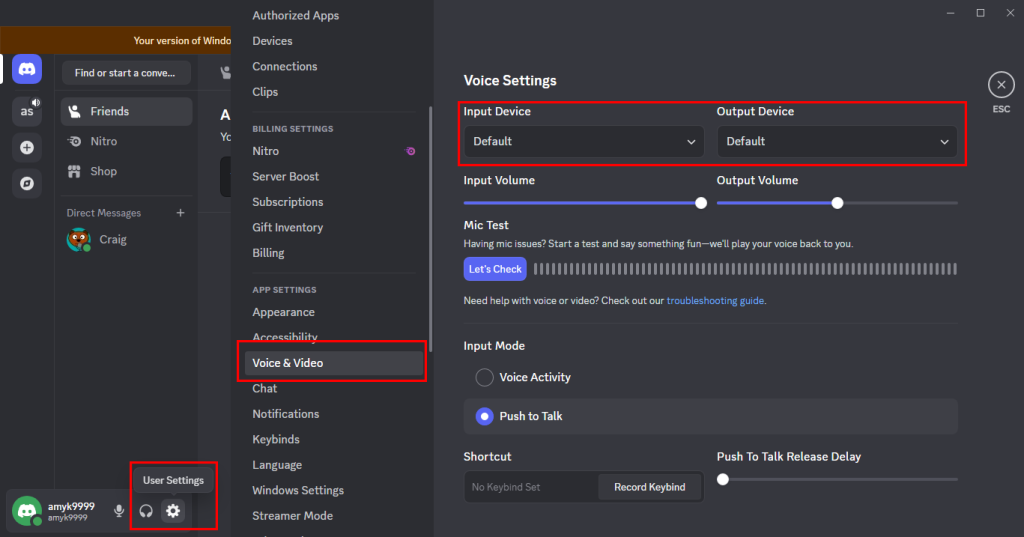 record gameplay discord