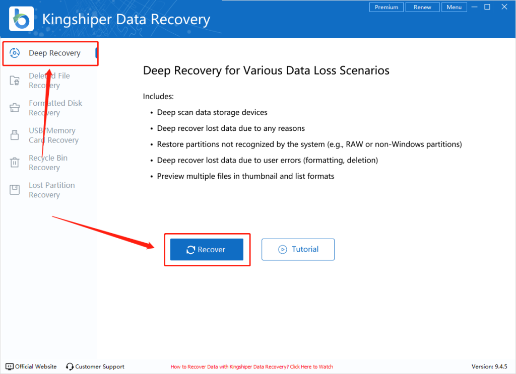 kingshiper-recover-wav-file