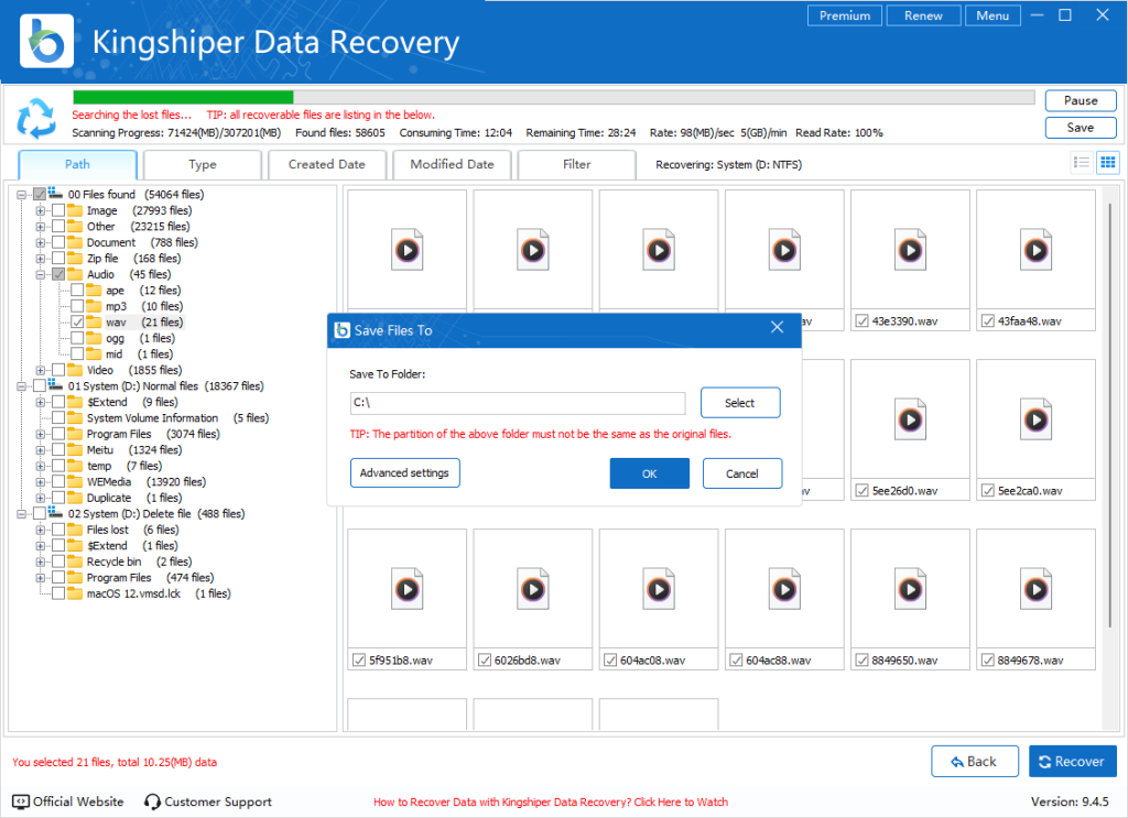 kingshiper-recover-wav-file-4