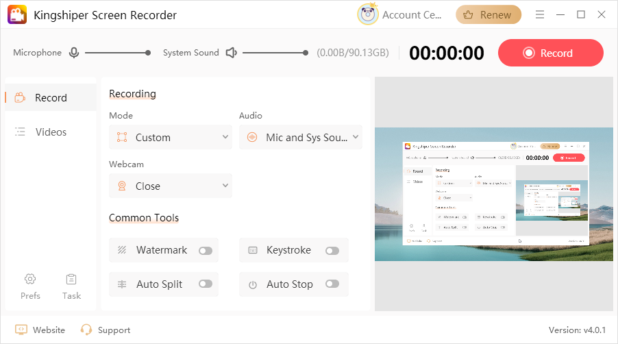 kingshiper-screen-recorder