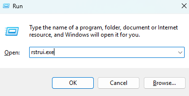 open-run-window