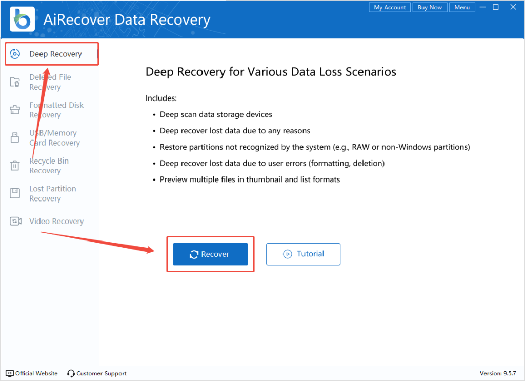 airecover-wav-recovery