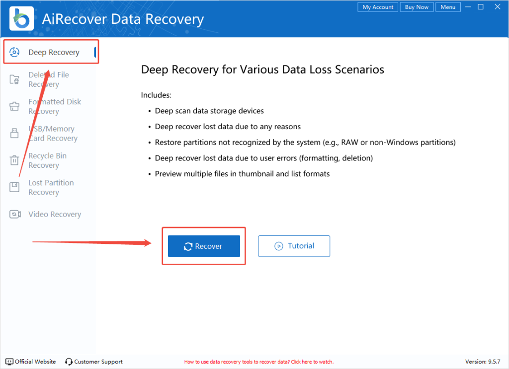 airecover-deleted-youtube-deep-recovery