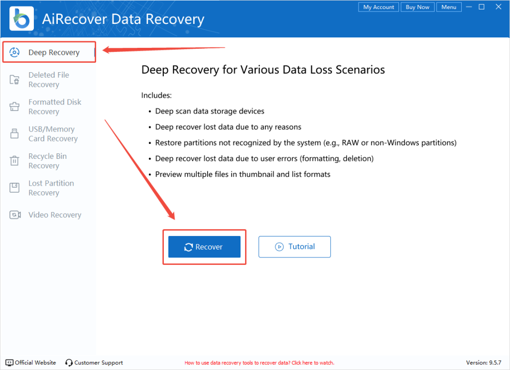 launch-airecover-recovery-software