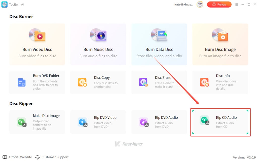 rip-cd-audio-to-mp3-kingshiper