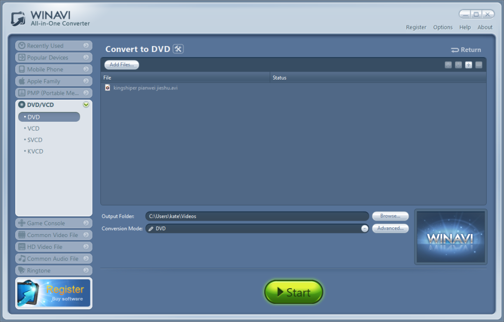 winavi-dvd-burner-start-conversion