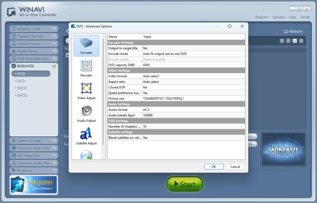 winavi-dvd-burner-advanced-option