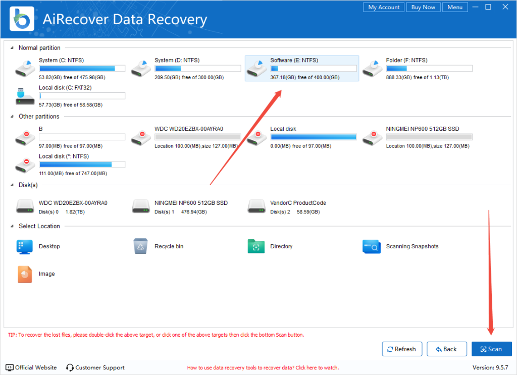 airecover-deep-recovery-scan