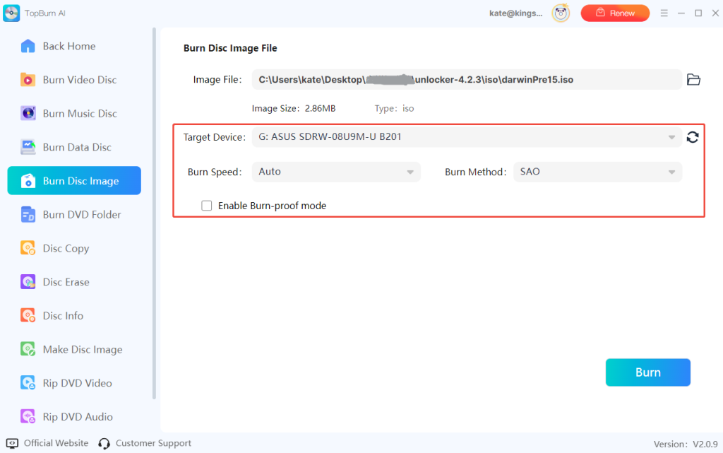 customize-burning-settings