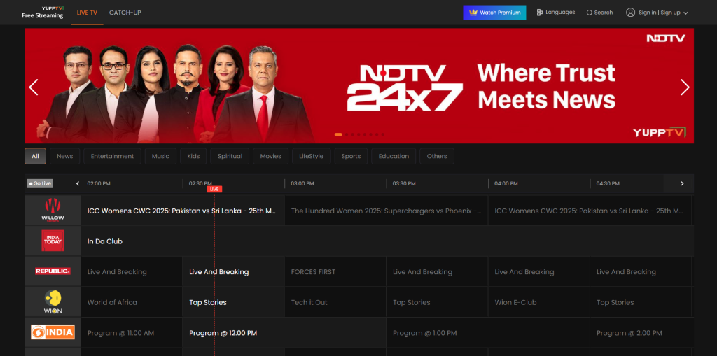 yupptv-hurawatch-alternatives