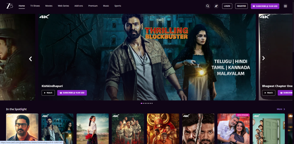 zee5-hurawatch-alternatives