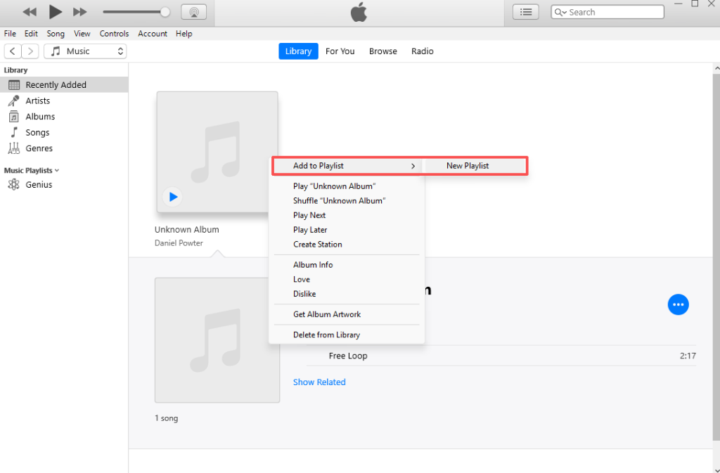 itunes-add-flac-to-playlist