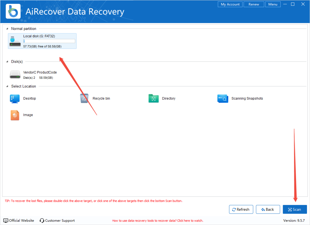 airecover-scan-gopro-video