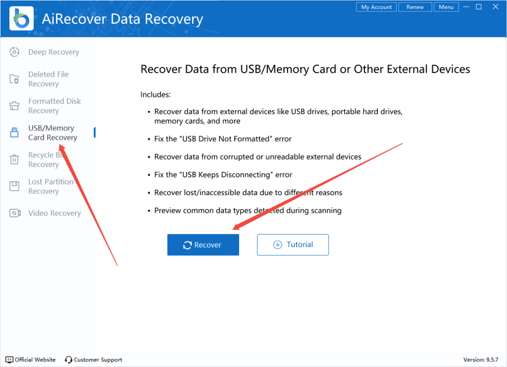 airecover-usb-recover-camera-photo