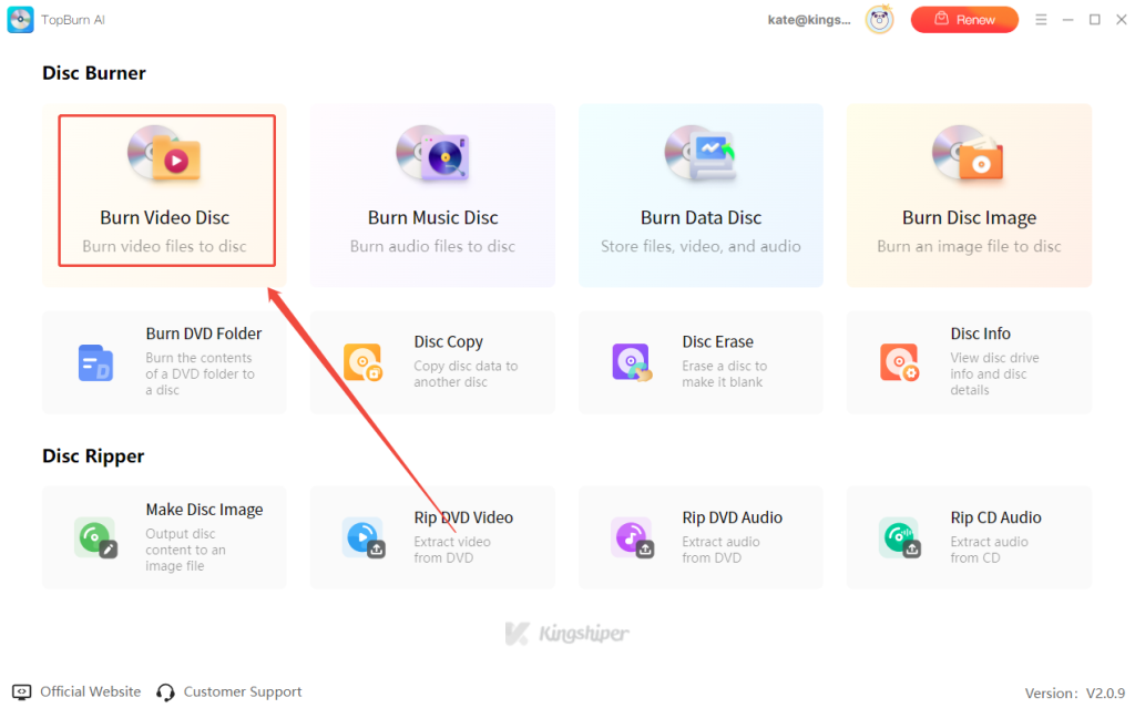 topburn-ai-convert-wmv-to-dvd