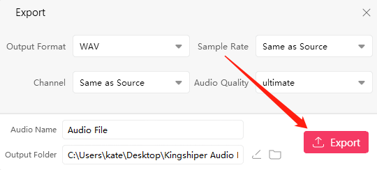 Export - Kingshiper Audio Editor.png