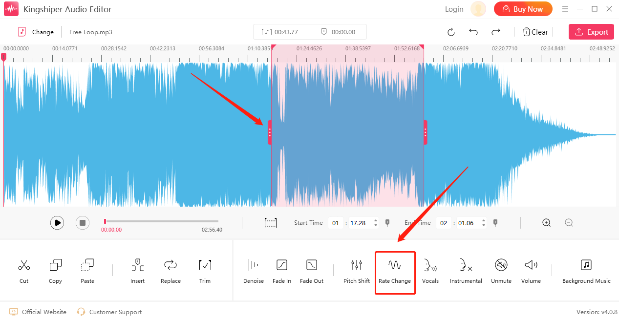 Rate Change - Kingshiper Audio Editor.png