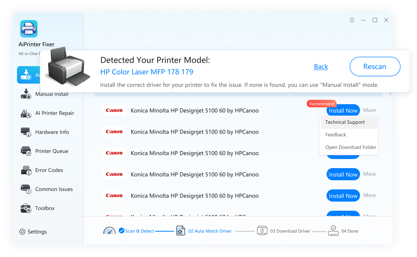 Full system compatibility display